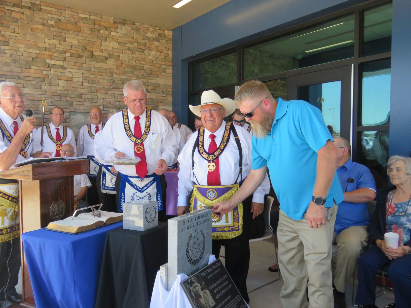 Masonic Cornerstone Ceremony